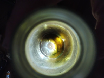 Liquide de frein pailleté et tout pourri